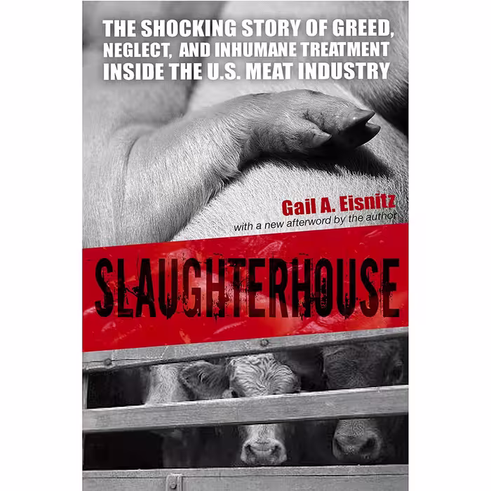 کتاب Slaughterhouse اثر Gail A. Eisnitz انتشارات Prometheus