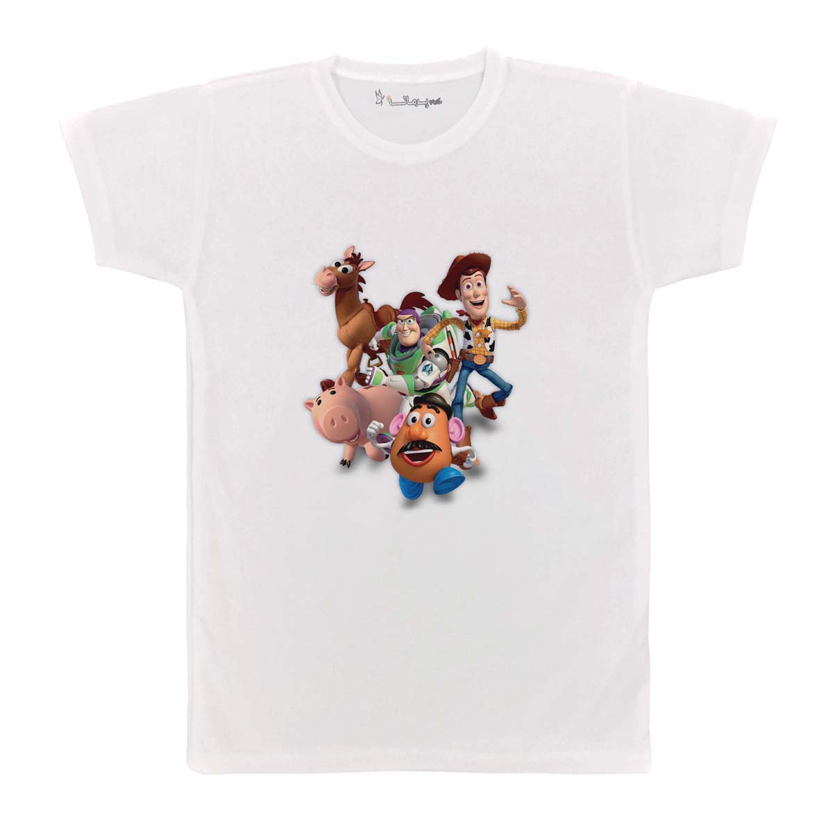 تی شرت بچگانه پرمانه طرح toy story کد pmt.3042