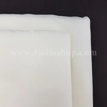 لایی چسب حریر 150 سفید متری