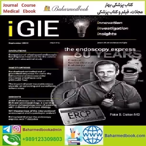 iGIE Volume 2 Issue 1 to 3 2023 TRUE PDF price 5€ - کتاب پزشکی بهار