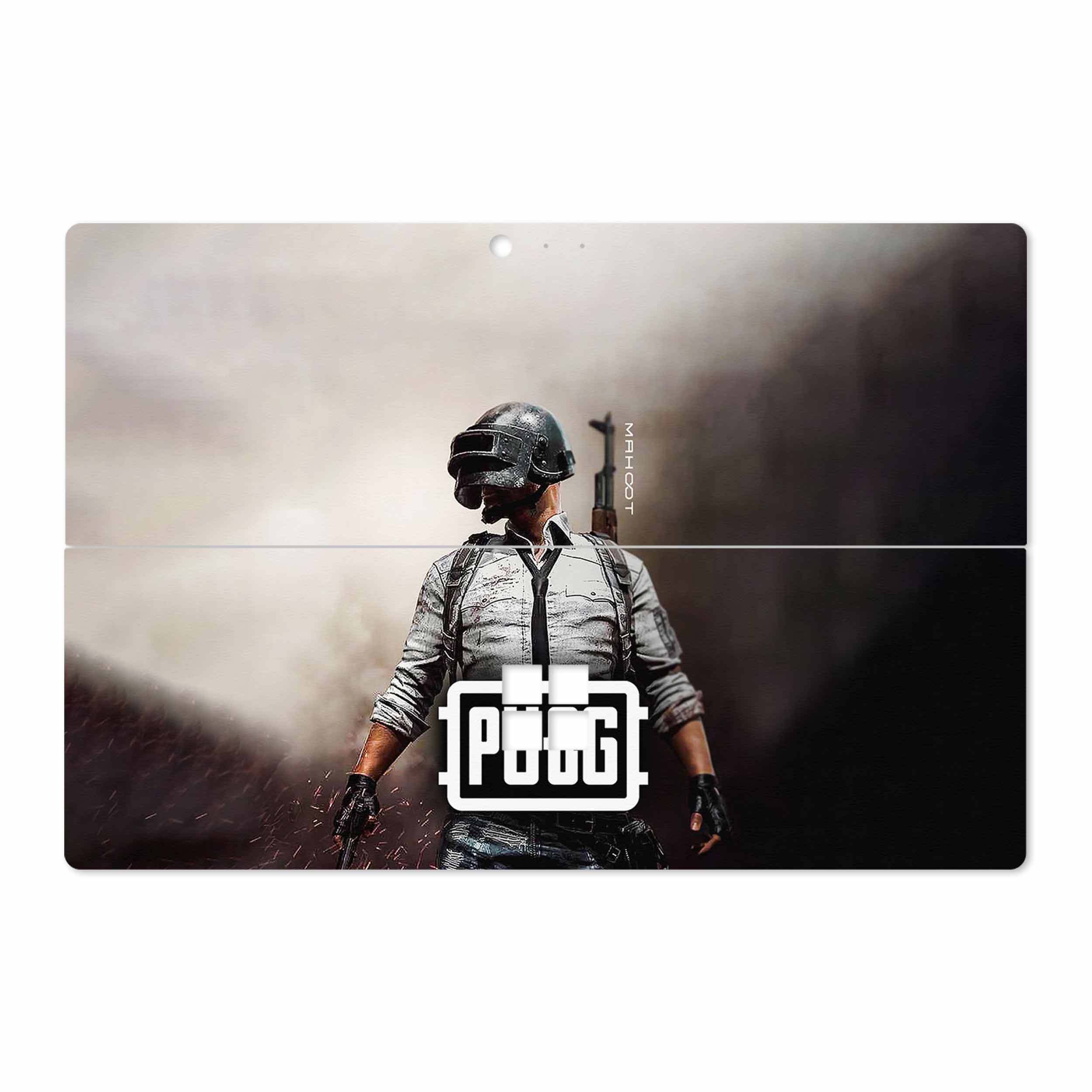 برچسب پوششی ماهوت مدل Pubg-Game مناسب برای تبلت مایکروسافت Surface Pro 4 2015