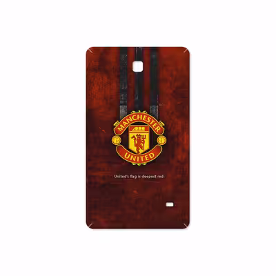 برچسب پوششی ماهوت مدل Manchester-United مناسب برای تبلت سامسونگ Galaxy Tab 4 7.0 2014 T230