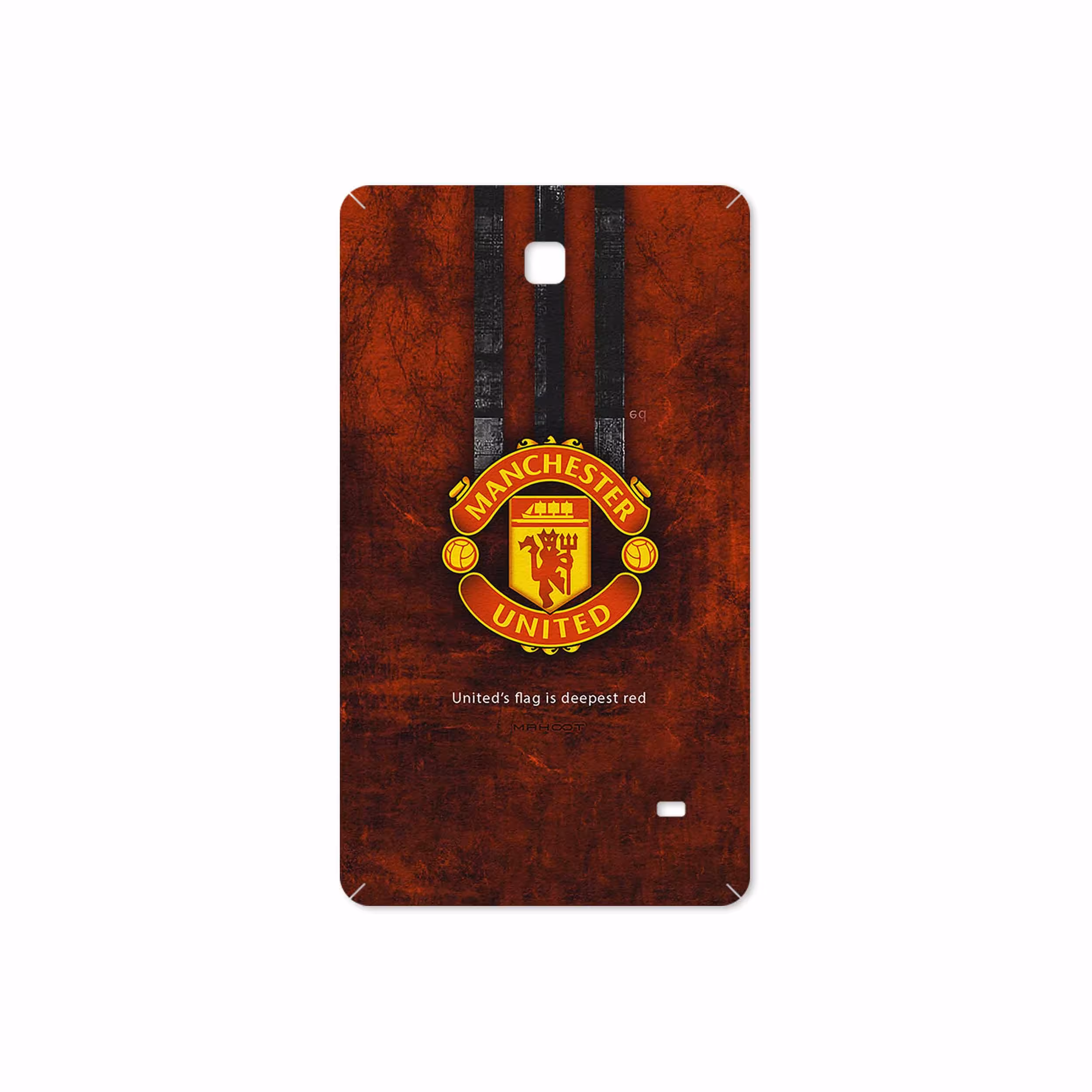برچسب پوششی ماهوت مدل Manchester-United مناسب برای تبلت سامسونگ Galaxy Tab 4 7.0 2014 T230