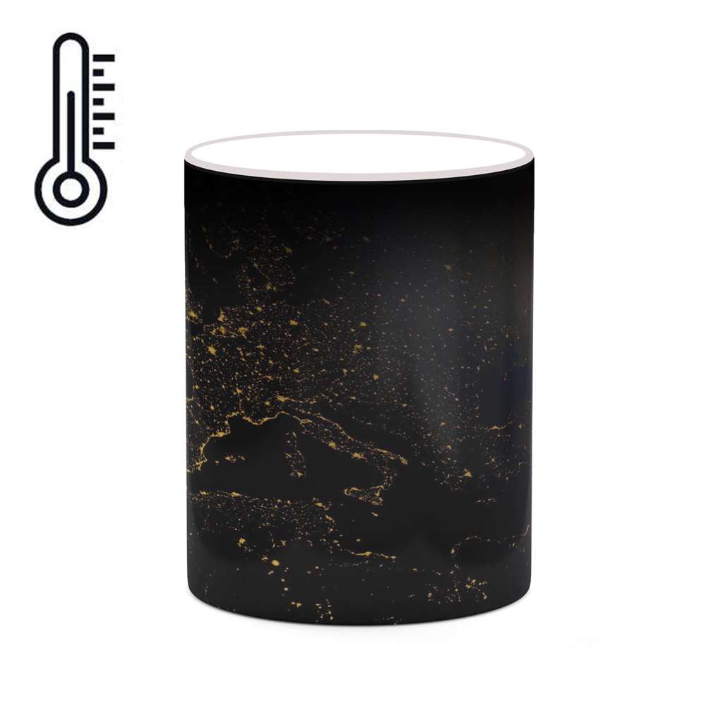 ماگ حرارتی کاکتی طرح فضا و کهکشان مدل mgh20107