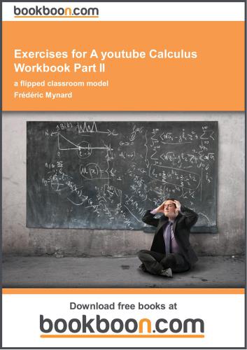 خرید و دانلود نسخه کامل کتاب Exercises for A youtube Calculus Workbook Part 2