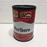 زیر سیگاری  طرح بشکه نفت با چاپ طرح marlboro 