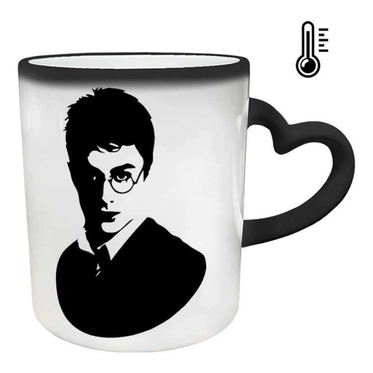 ماگ حرارتی مدل دسته قلبی طرح هری پاتر کد 100