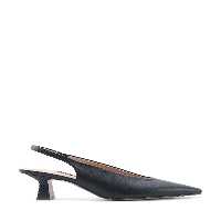 کفش پاشنه کلاسیک مشکی زنانه بلند سیاه پوست Nine West
