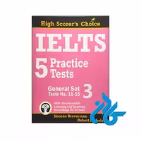 خرید کتاب IELTS 5 Practice Tests General Set 3 Tests No 11-15 | فروشگاه کـــادن