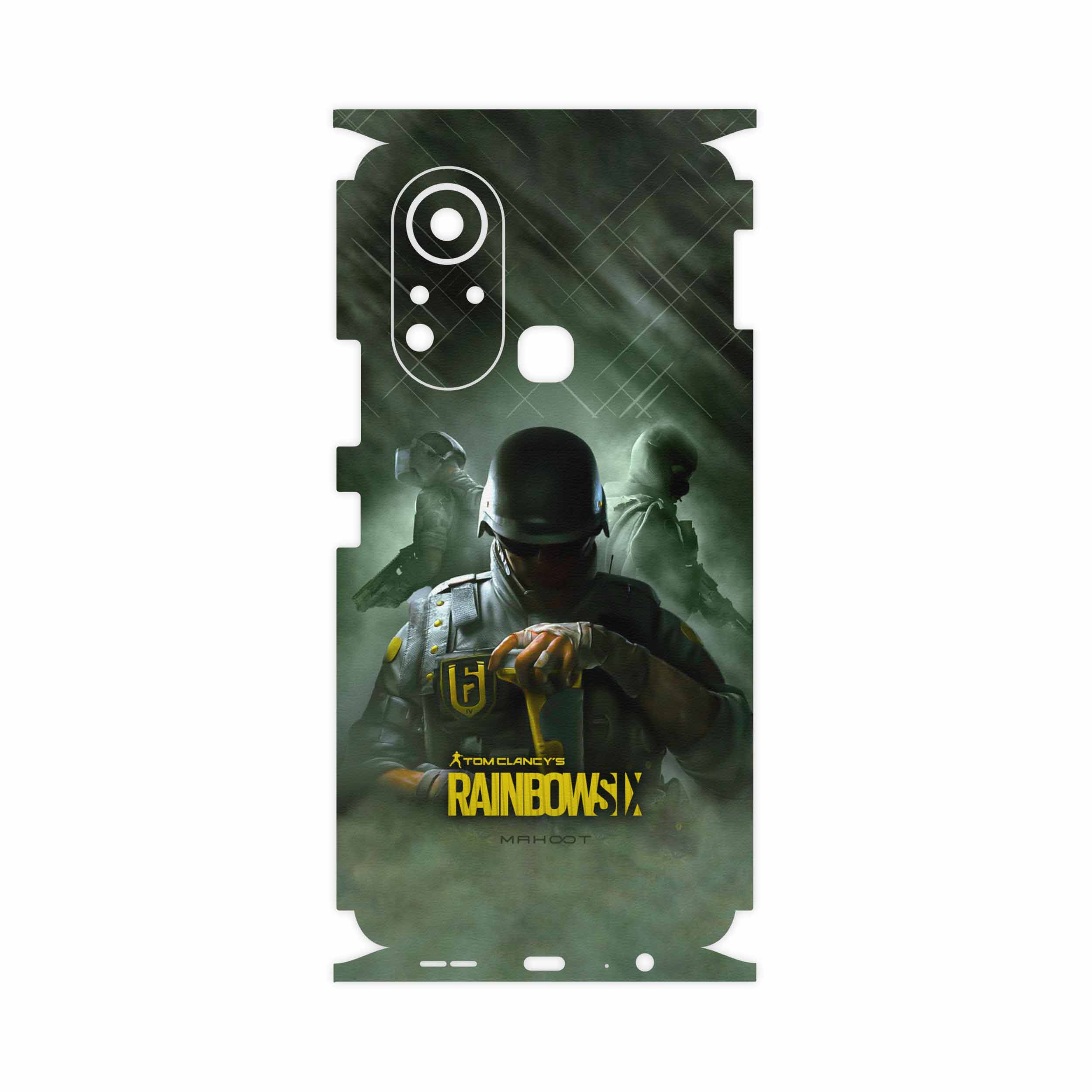 برچسب پوششی ماهوت مدل Rainbow-Six-Game-FullSkin مناسب برای گوشی موبایل اینفینیکس Hot 11s