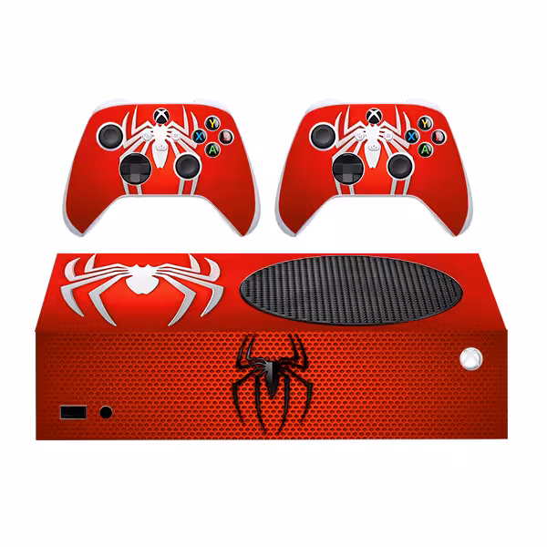 برچسب کنسول بازی ایکس باکس series s مدل spider man کد 2 مجموعه 4 عددی