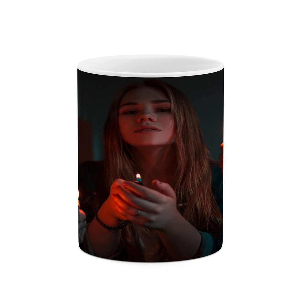 ماگ کاکتی طرح دختر مدل mgs16507