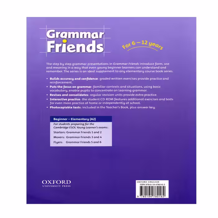 کتاب Grammar Friends 5 اثر Tim Ward انتشارات الوندپویان