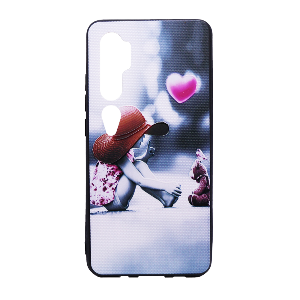 کاور طرح دختر بچه مدل Happy مناسب برای گوشی موبایل شیائومی MI NOTE 10 / 10 PRO