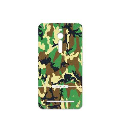 برچسب پوششی ماهوت مدل Army-Green1-Pattern مناسب برای گوشی موبایل ایسوس Zenfone 2