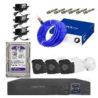  سیستم امنیتی کامل دوربین مداربسته مدل 1003