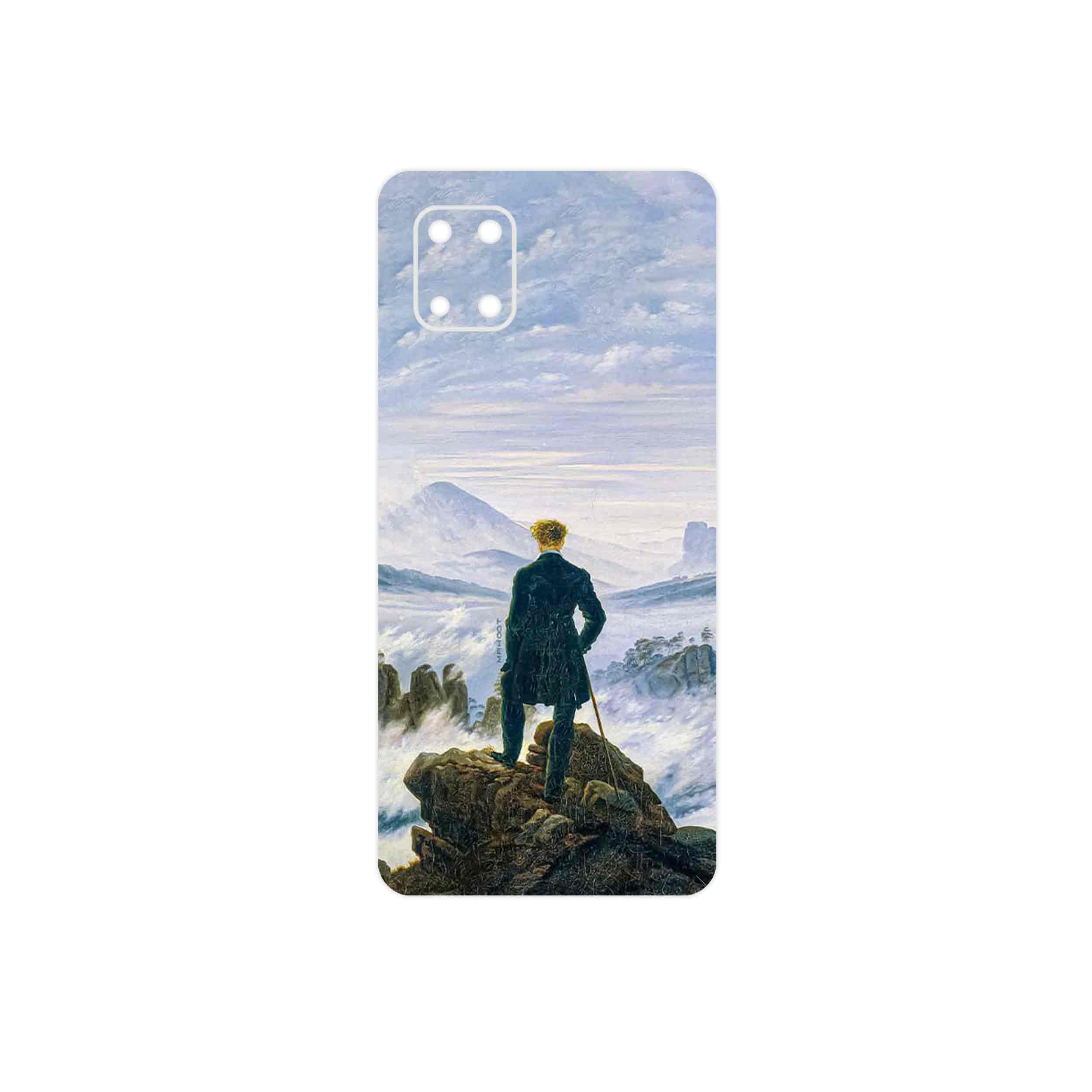 برچسب پوششی ماهوت مدل Wanderer above the Sea of Fog مناسب برای گوشی موبایل سامسونگ Galaxy Note 10 Lite