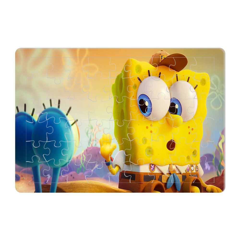 پازل 54 تکه طرح باب اسفنجی مدل P1259