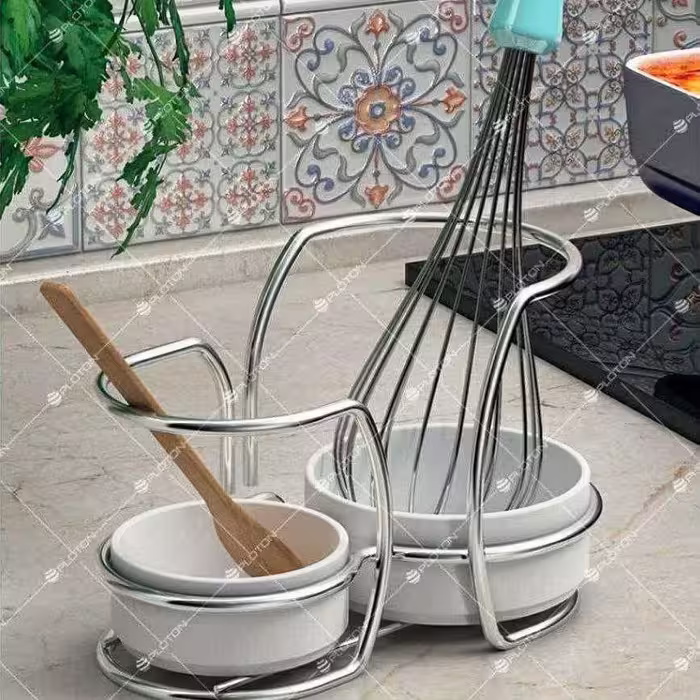 جا قاشقی کنار گاز  طرح قو 