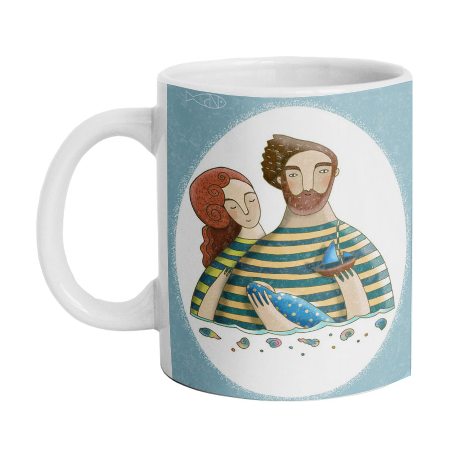 ماگ طرح عاشقانه مدل M2002