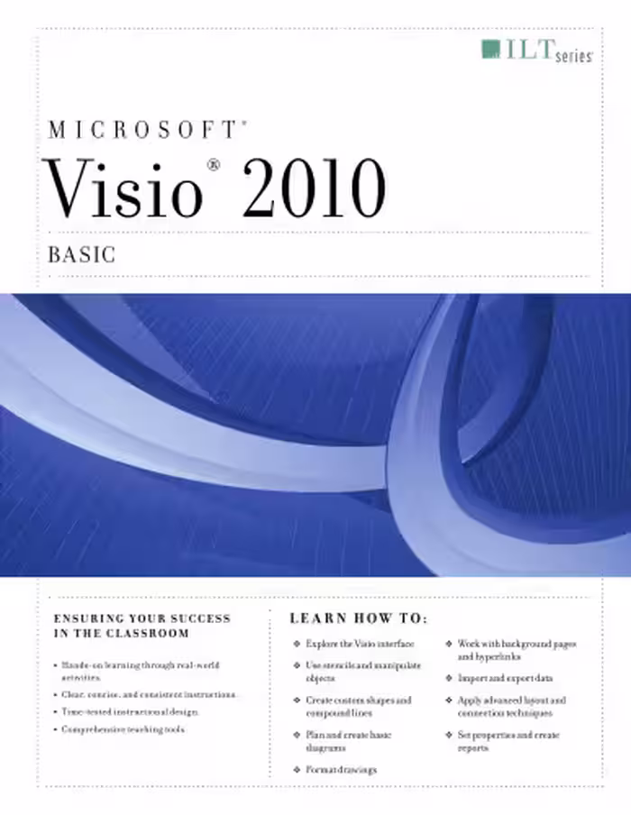 خرید و دانلود نسخه کامل کتاب Visio 2010: Basic, Student Manual