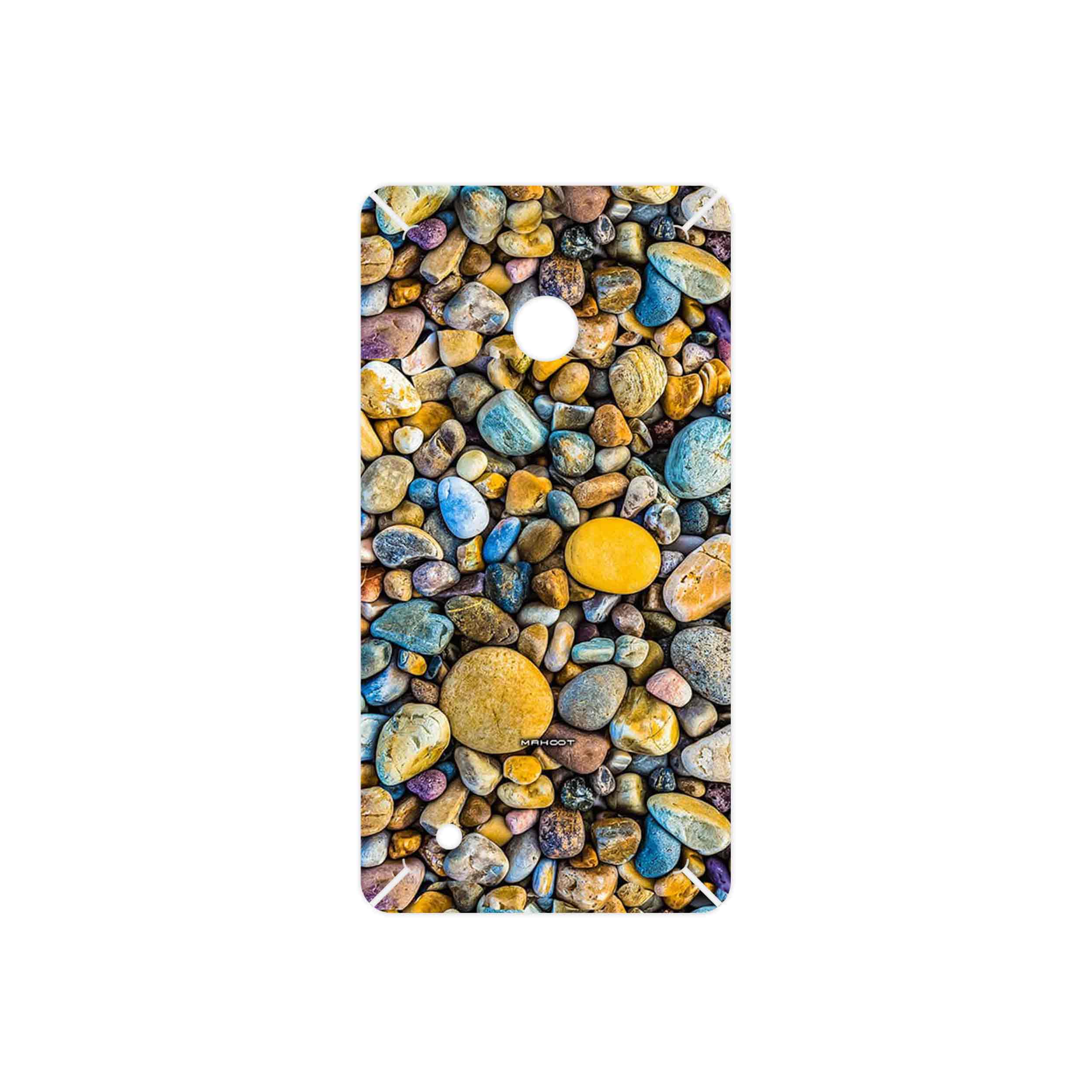 برچسب پوششی ماهوت مدل River rocks مناسب برای گوشی موبایل نوکیا Lumia 530