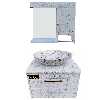 ست کابینت و روشویی سیتکا مدل R004 به همراه آینه و باکس