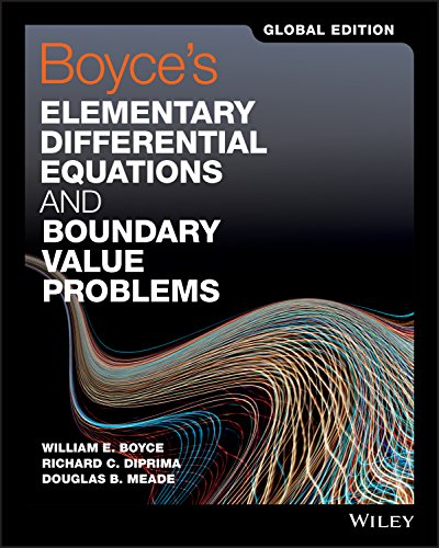 خرید و دانلود نسخه کامل کتاب Boyce's Elementary Differential Equations and Boundary Value Problems, Global Edition - Pdf