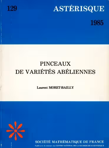 خرید و دانلود نسخه کامل کتاب Pinceaux de variétés abéliennes
