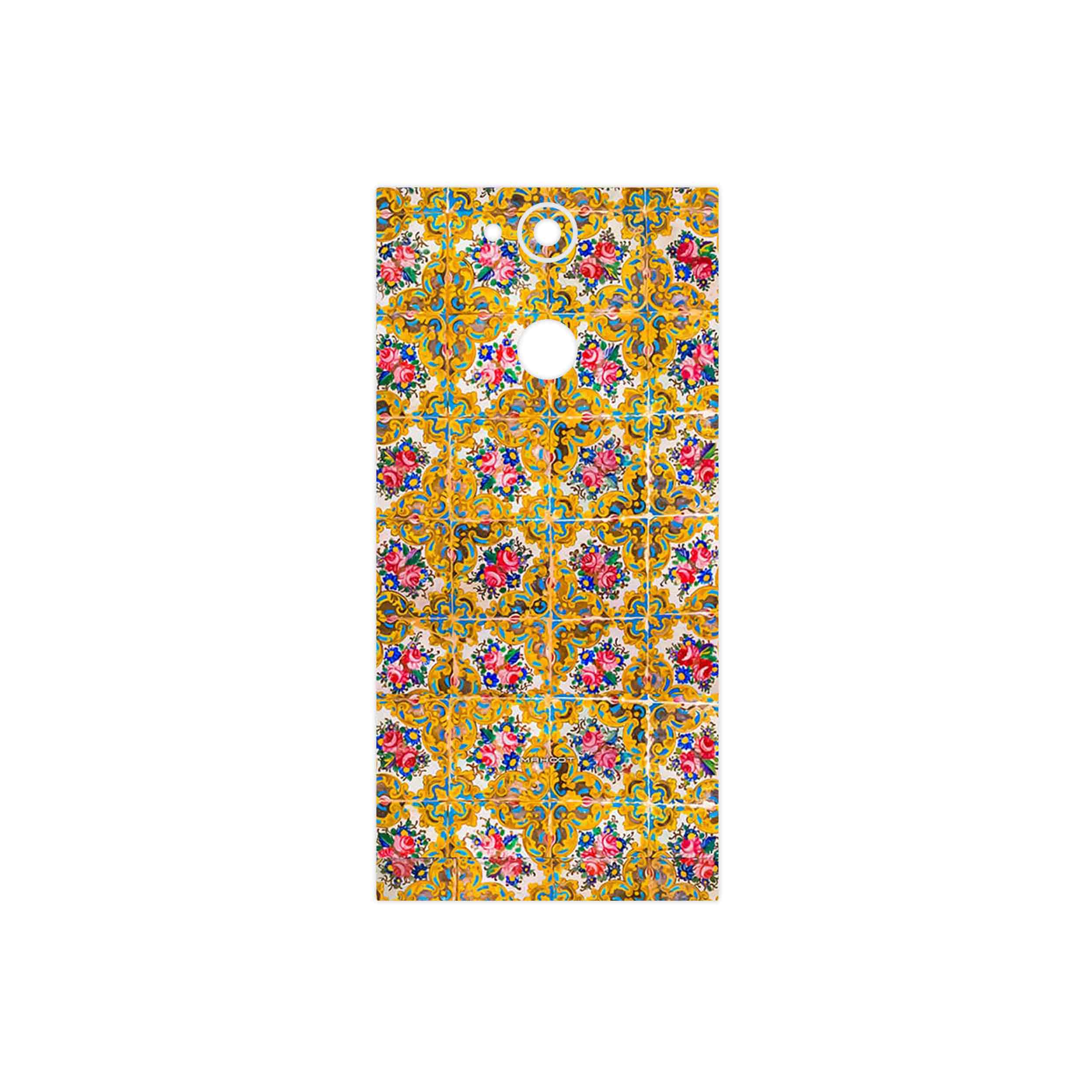 برچسب پوششی ماهوت مدل Iran Tile 15 مناسب برای گوشی موبایل سونی Xperia XA2