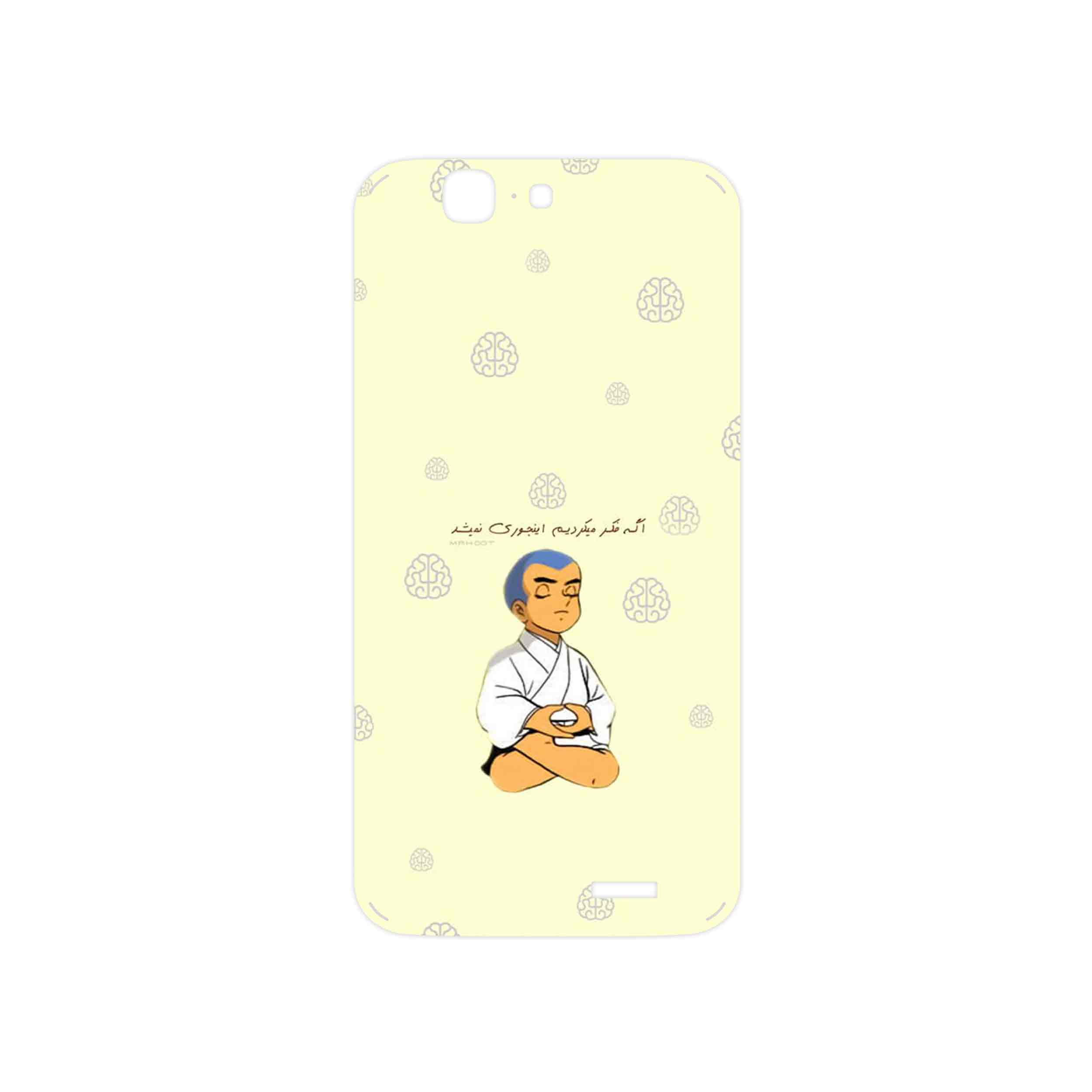 برچسب پوششی ماهوت مدل Ikkyu-san مناسب برای گوشی موبایل هوآوی Ascend G7