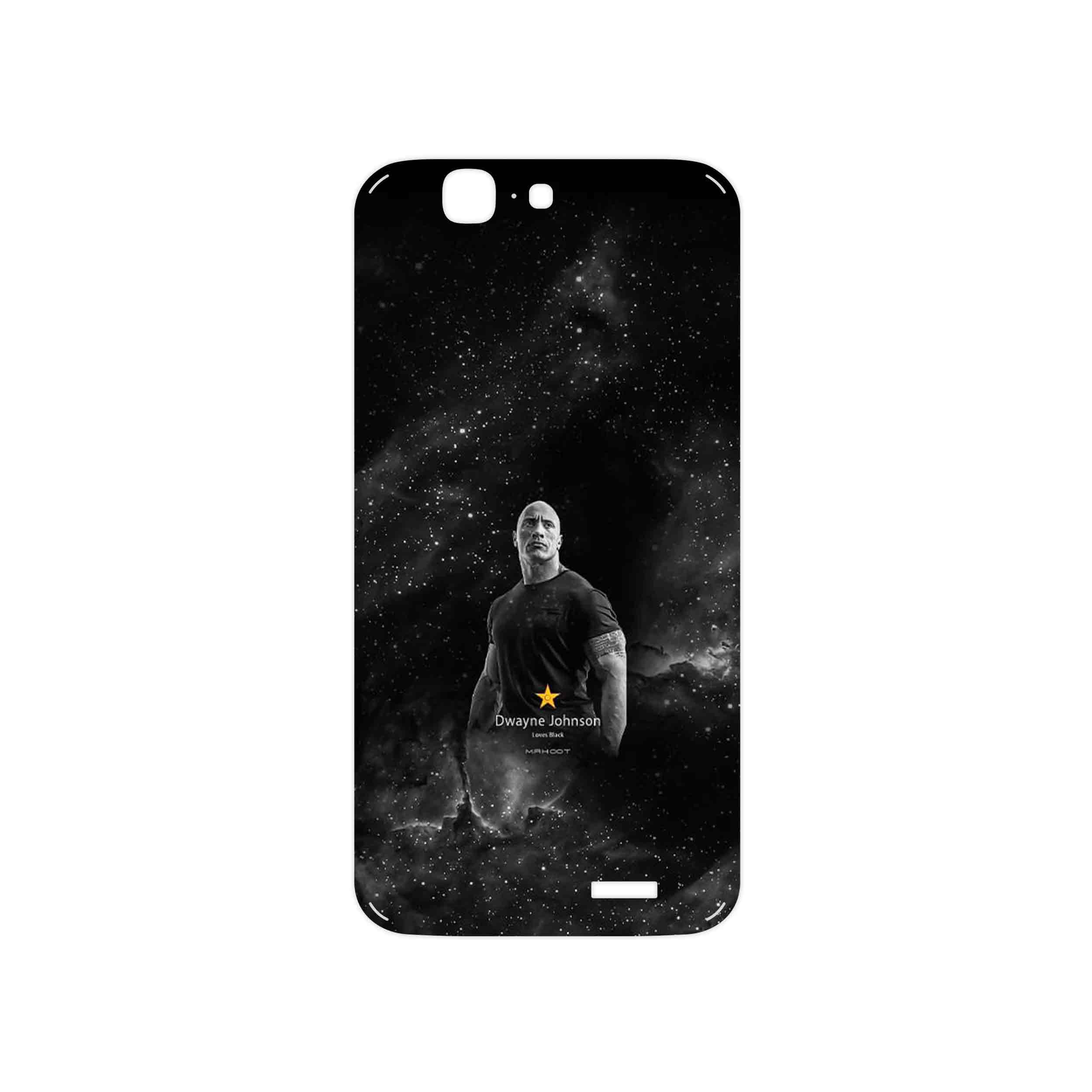 برچسب پوششی ماهوت مدل Dwayne Johnson مناسب برای گوشی موبایل هوآوی Ascend G7