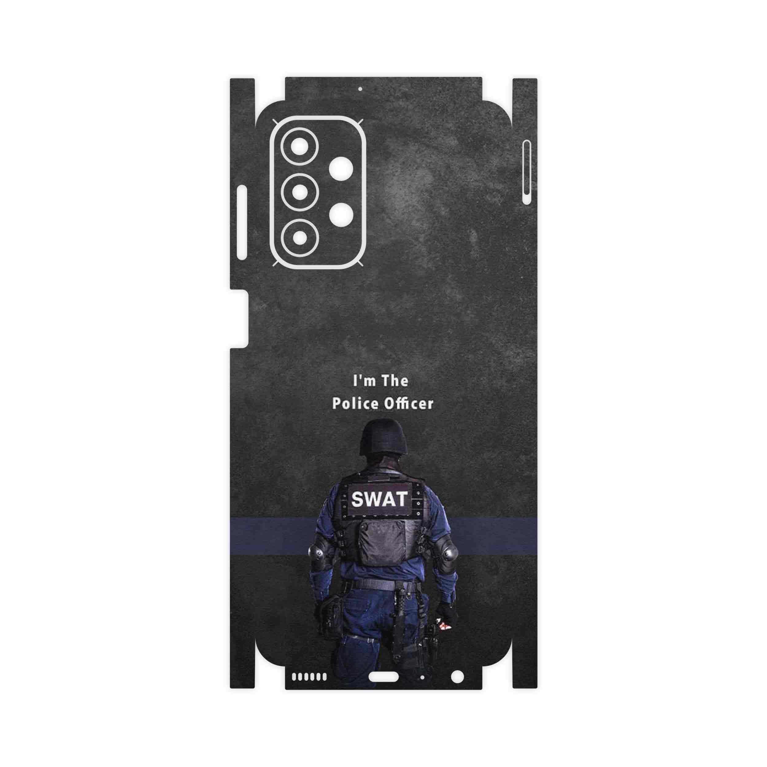 برچسب پوششی ماهوت مدل Police Officer-FullSkin مناسب برای گوشی موبایل سامسونگ Galaxy A23