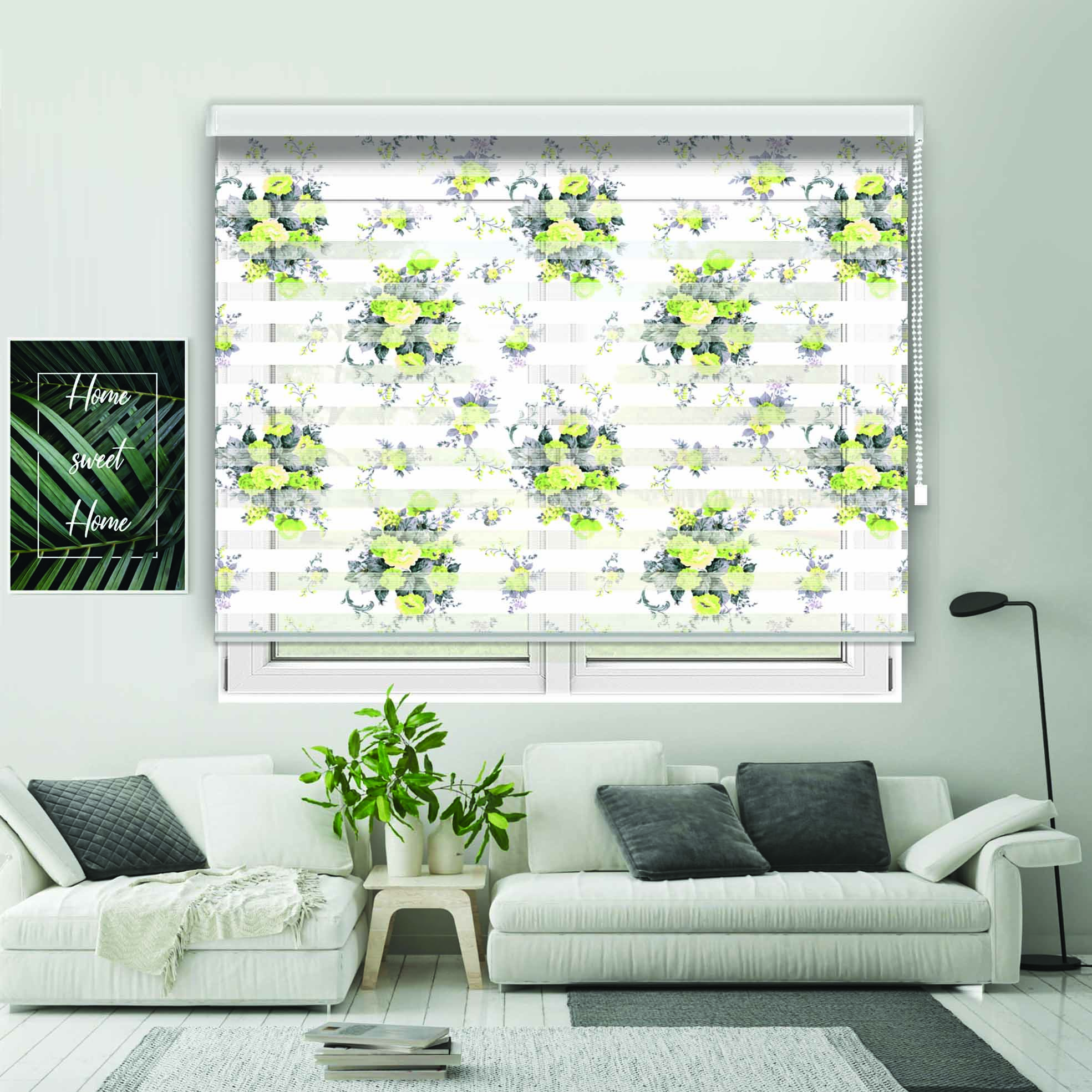 پرده زبرا مدل TO-13 سایز 160x180 سانتی متر
