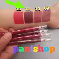 رژلب مدادی بدون سرب لیدی گاش LADY GOSH شماره 11  اصل آلمان  باویتامین E  ضد آب و 24 ساعته ضدحساسیت بسیار سبک و مخملی 