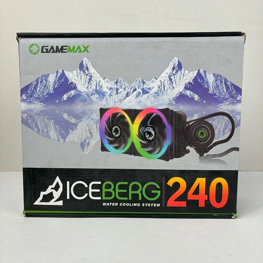 خنک کننده مایع پردازنده گیم مکس Iceberg 240 (جعبه باز)