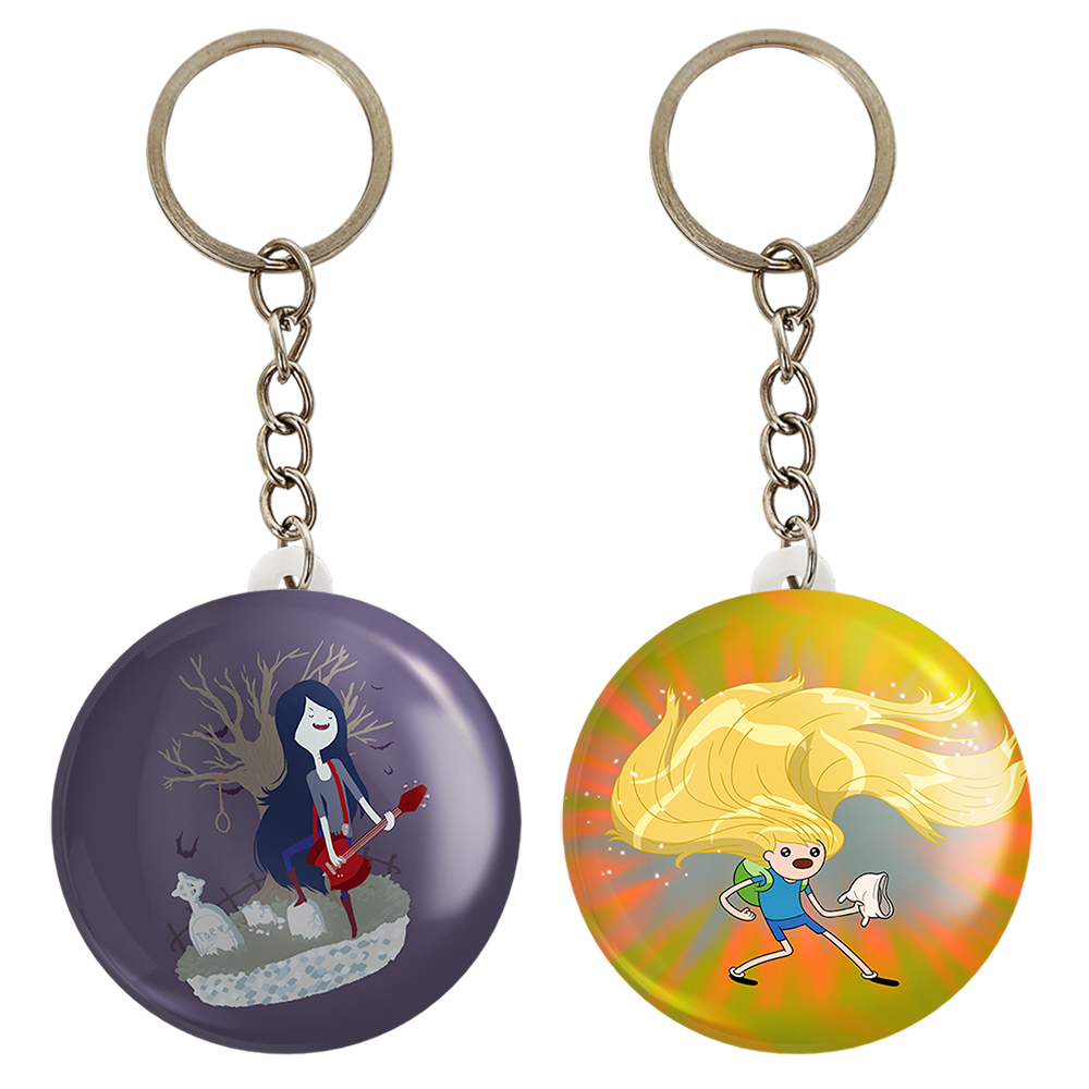 جاکلیدی خندالو مدل فین و مارسلین وقت ماجراجویی Adventure Time کد 2082020818 مجموعه 2 عددی