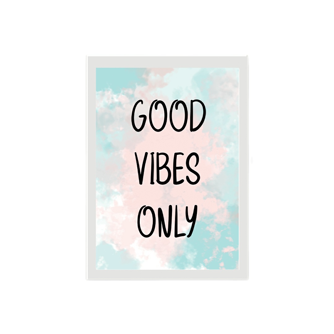 تابلو مدل only good vibes