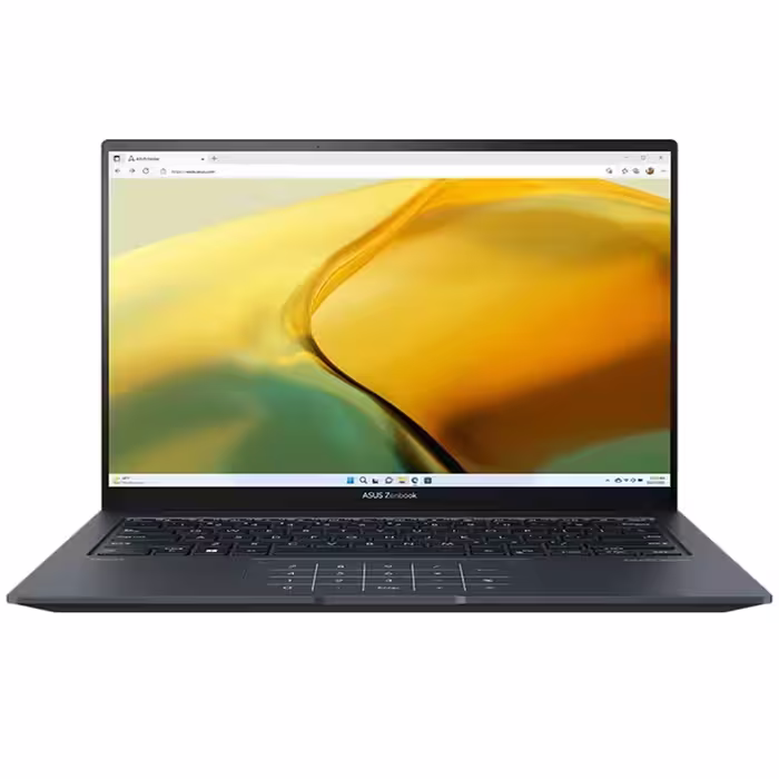 لپ تاپ ایسوس Zenbook Q420VA با صفحه نمایش 14.5 اینچی OLED، پردازنده Core i7 13700H، رم 16GB، حافظه 1TB SSD و گرافیک Intel Iris Xe