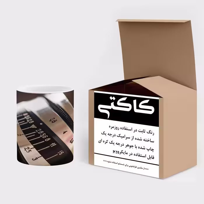 ماگ کاکتی طرح دوربین عکاسی مدل mgs17006