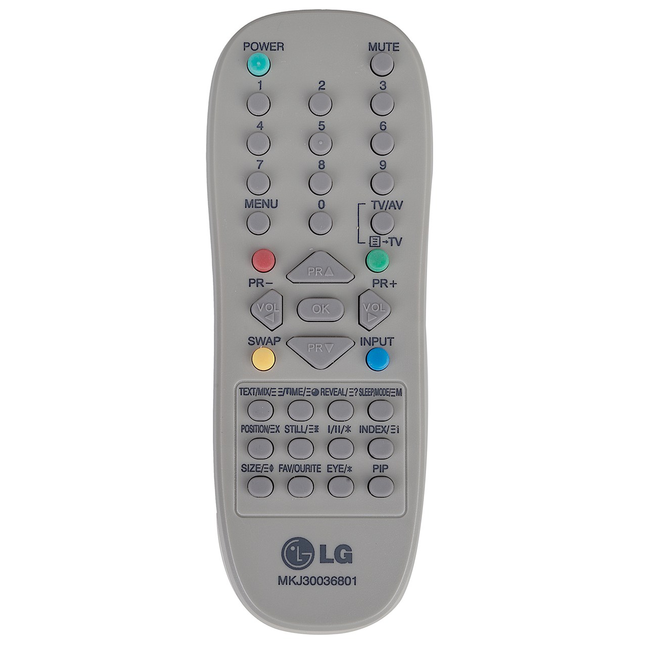 ریموت کنترل آی سن مدل LG MKJ30036801