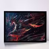 تابلو مدل burning agon کد F-11025