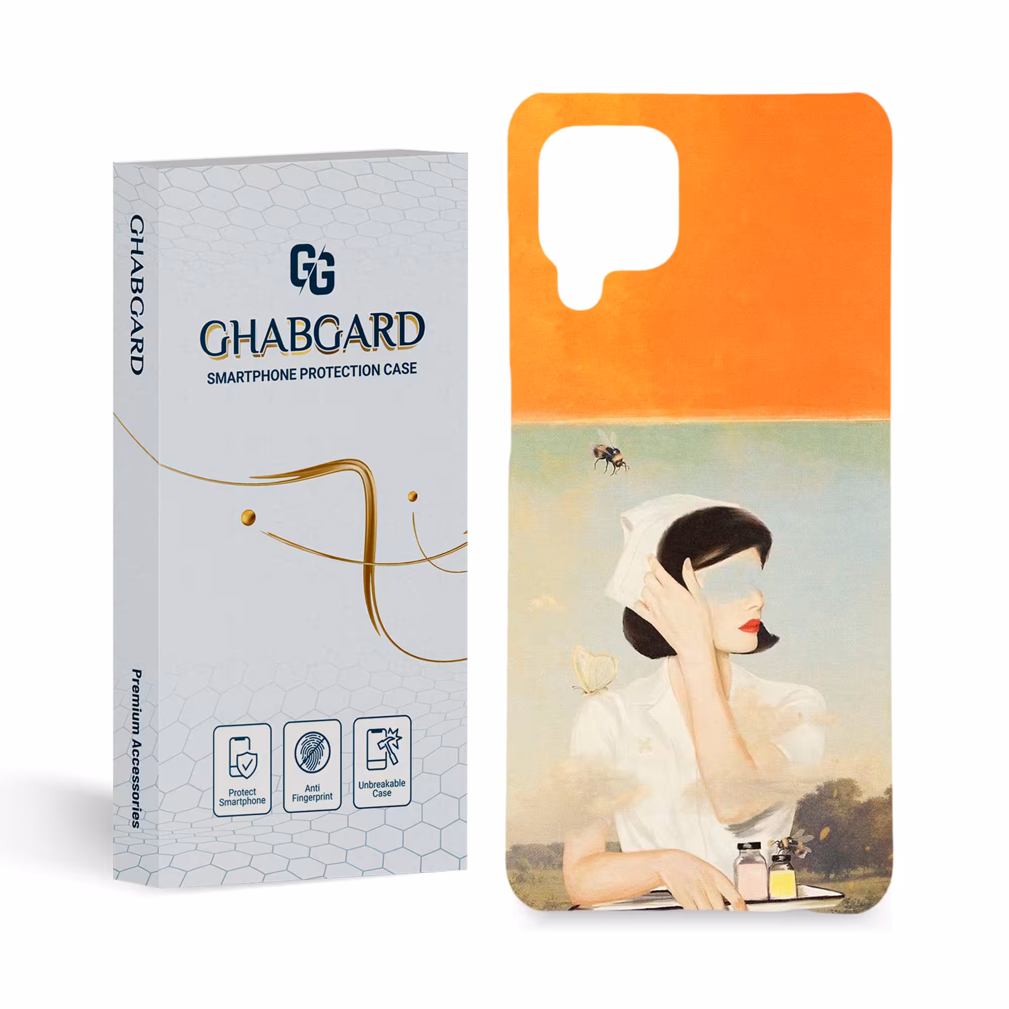 کاور قاب گارد مدل دخترانه مناسب برای گوشی موبایل سامسونگ galaxy F22/M32 4g
