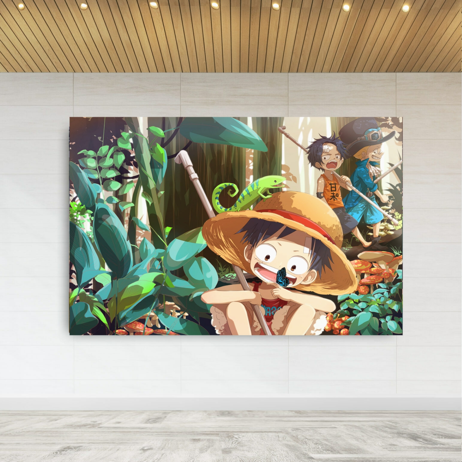 تابلو بوم طرح انیمه وان پیس - One Piece مدل SDB522