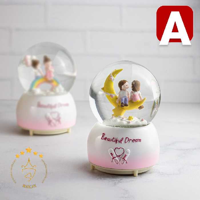 گوی موزیکال پمپی عاشقانه | کد A23