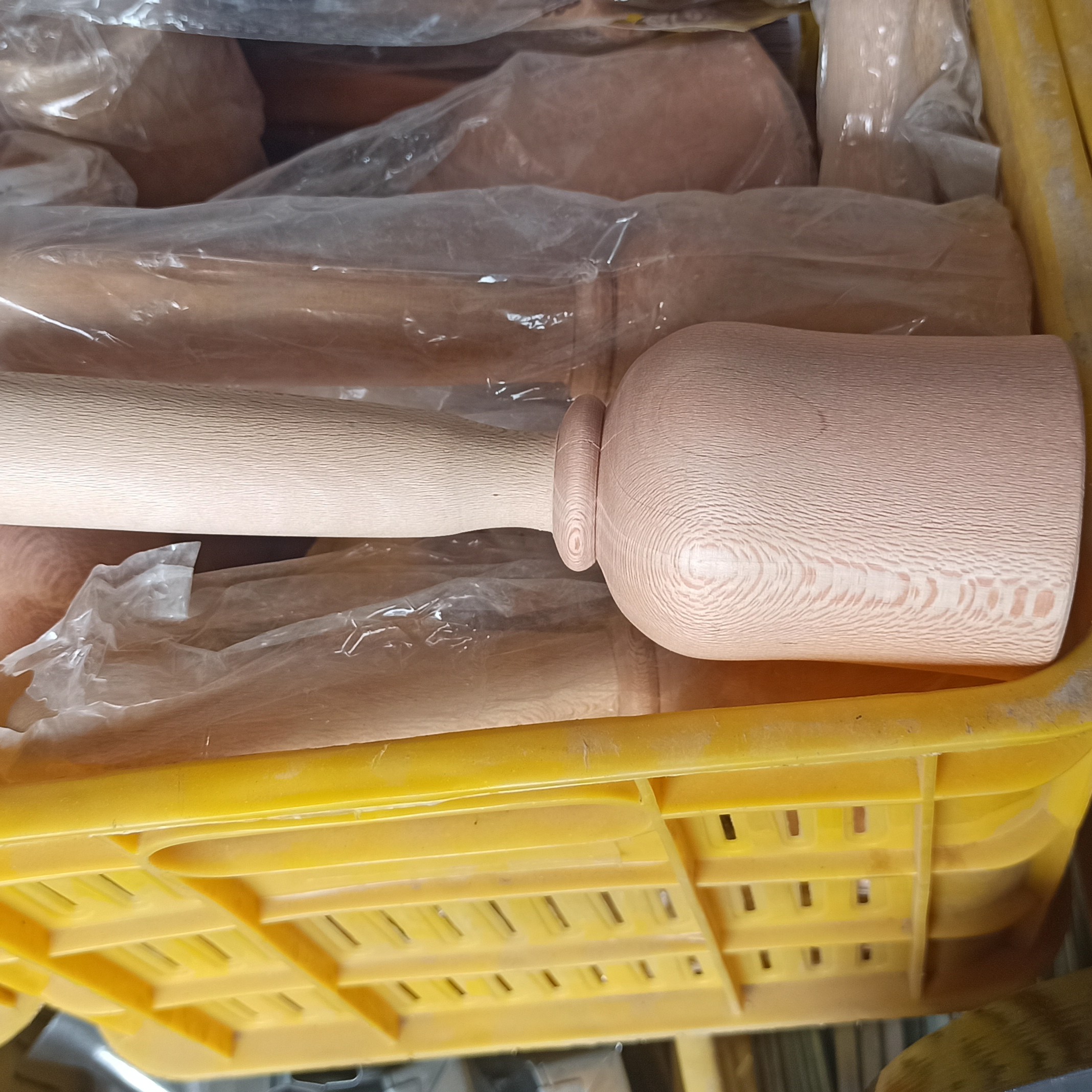 گوشتکوب چوبی بزرگ چوب درجه یک 25سانتی گوشت کوب چوب