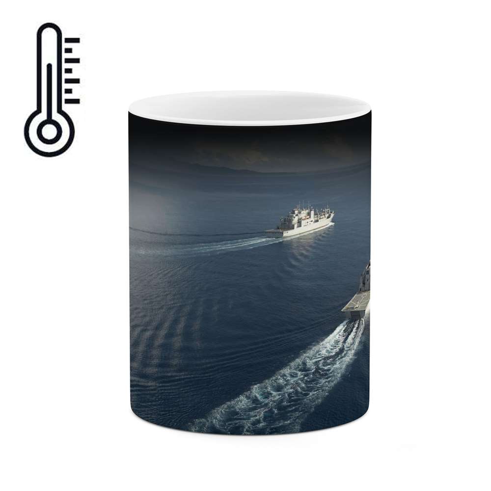 ماگ حرارتی طرح ناو جنگی مدل mgph14255