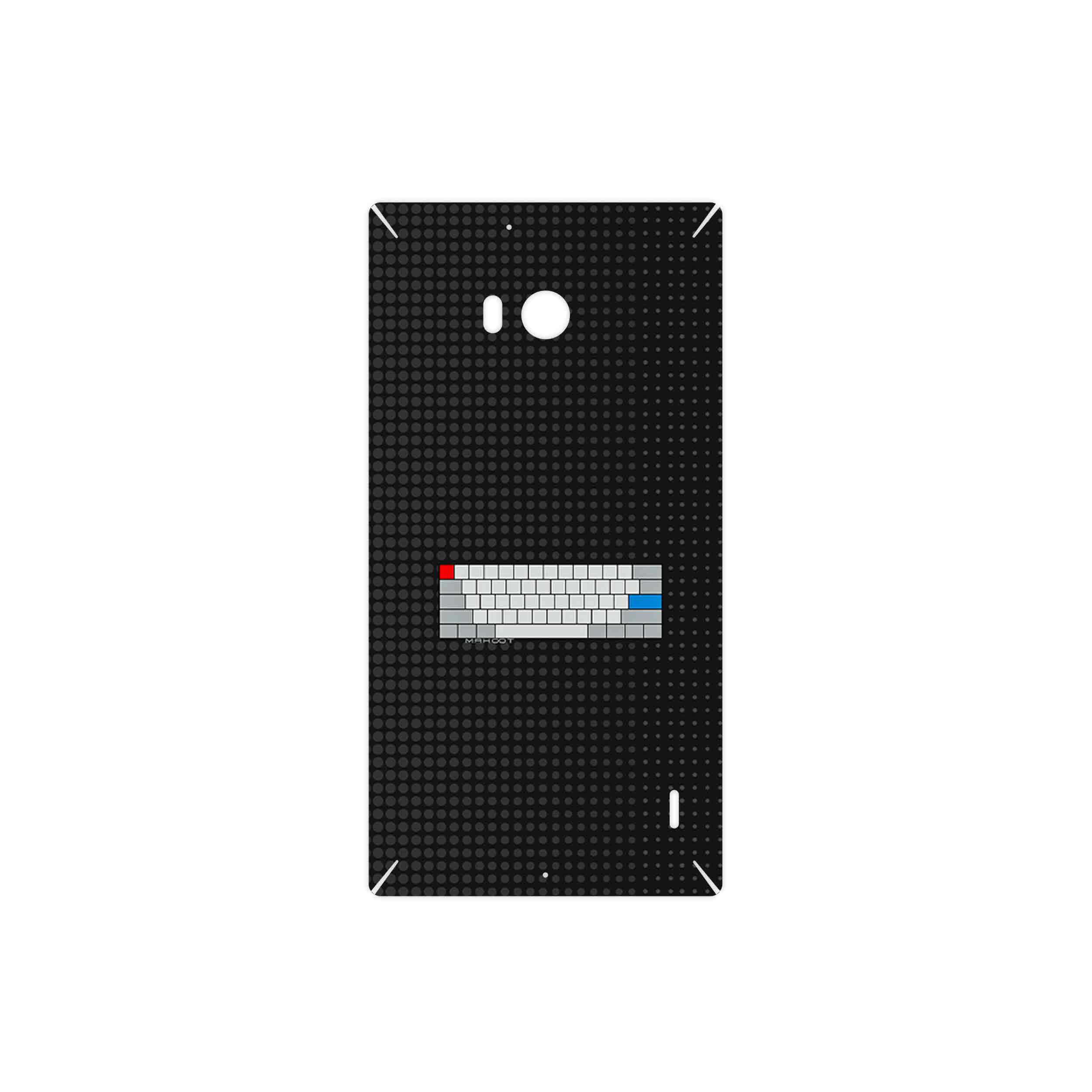 برچسب پوششی ماهوت مدل Minimal Keyboard Icon مناسب برای گوشی موبایل نوکیا Lumia 930
