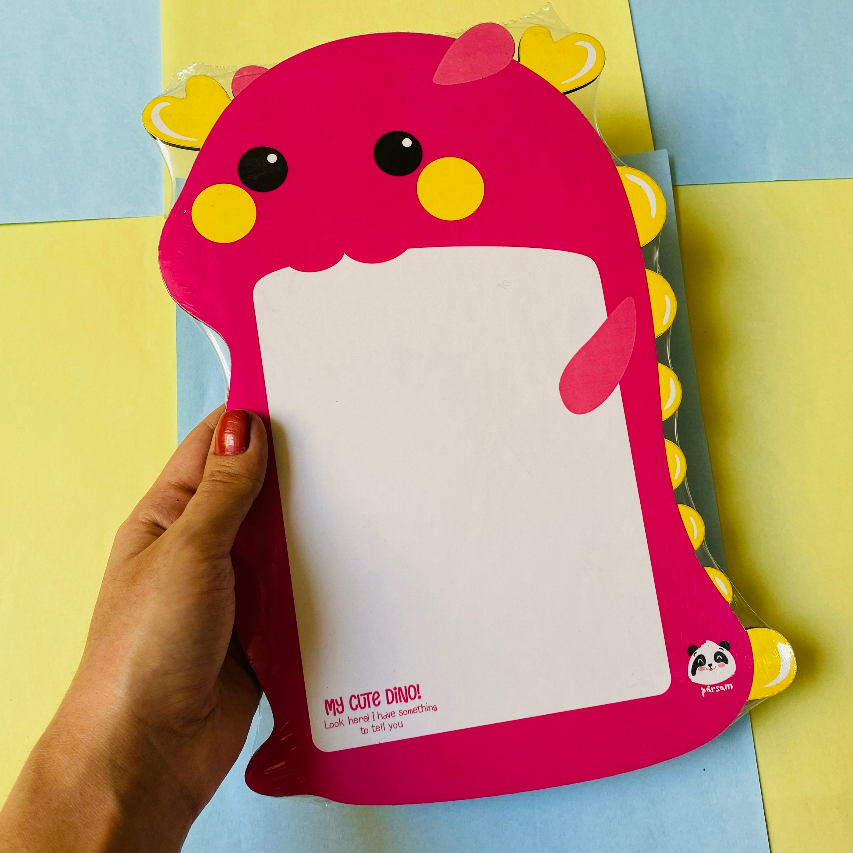 تخته وایت برد فانتزی عروسکی دایناسور  دختر