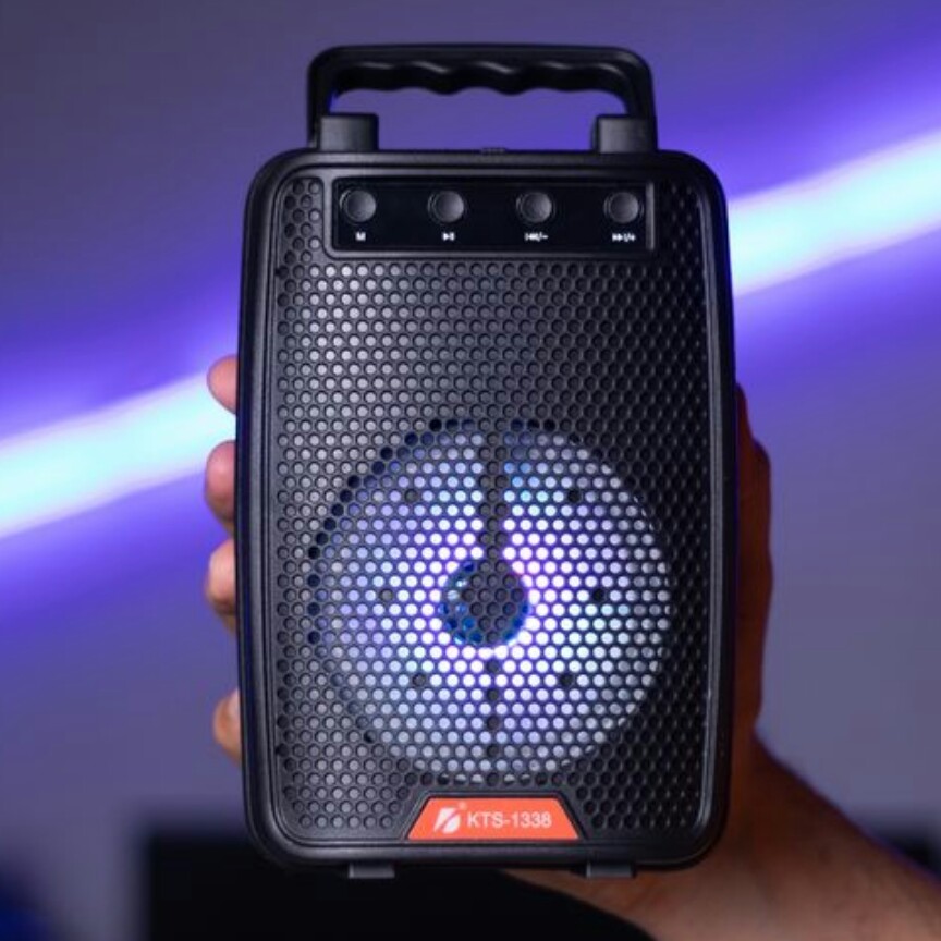 اسپیکر بلوتوثی پرتابل قابل حمل kts-1338